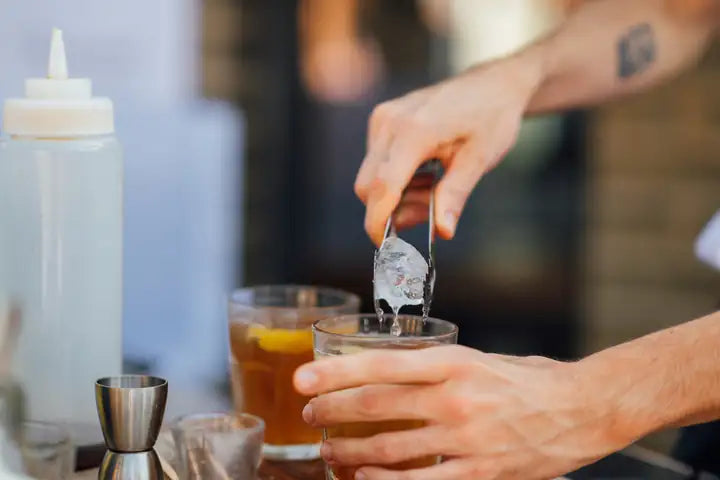 Frische Kaffeekirschen-Limo