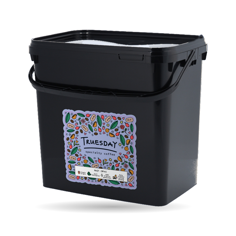 Guji (Äthiopien) im 4 kg Mehrweg-Eimer