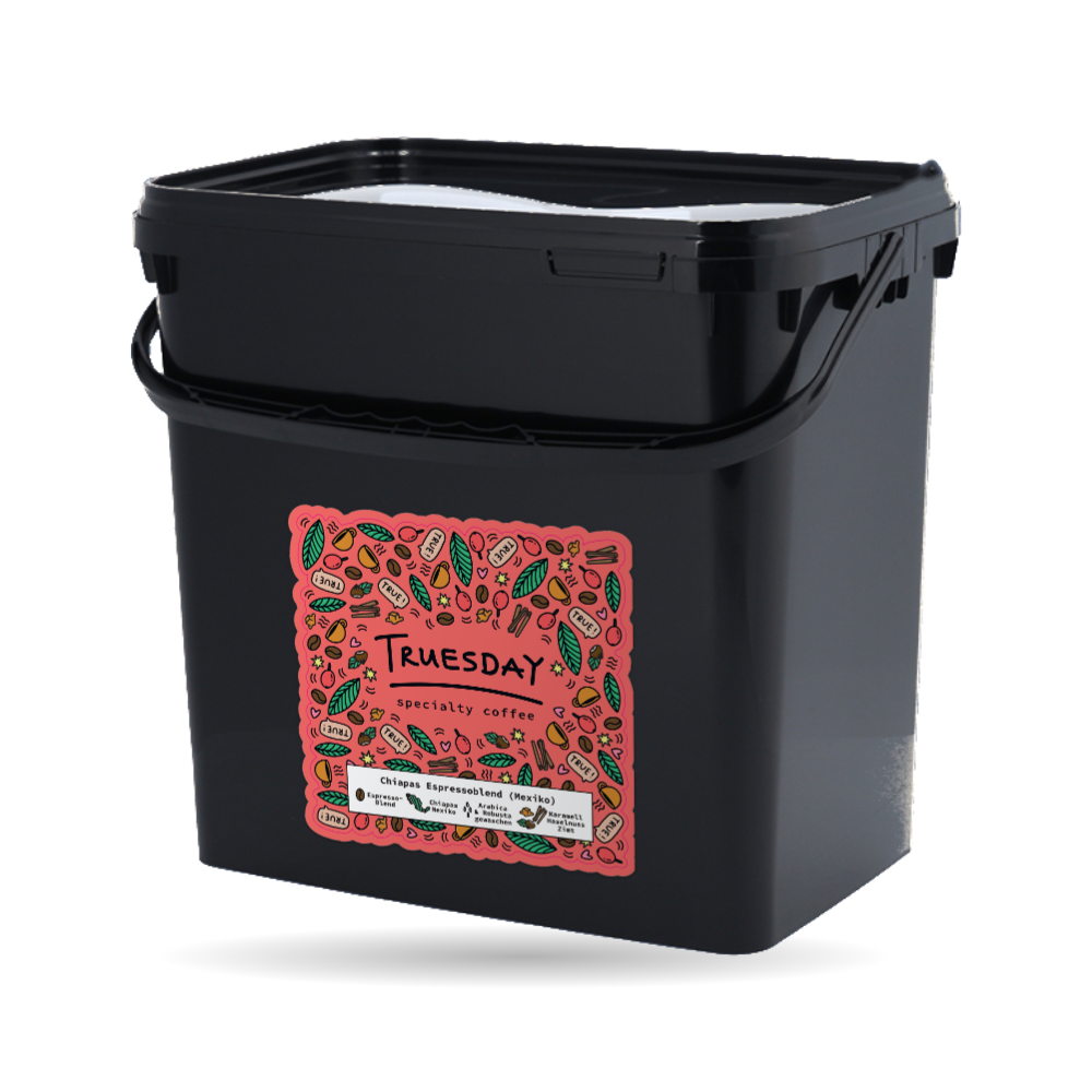 Chiapas Espressoblend im 4 kg Mehrweg-Eimer
