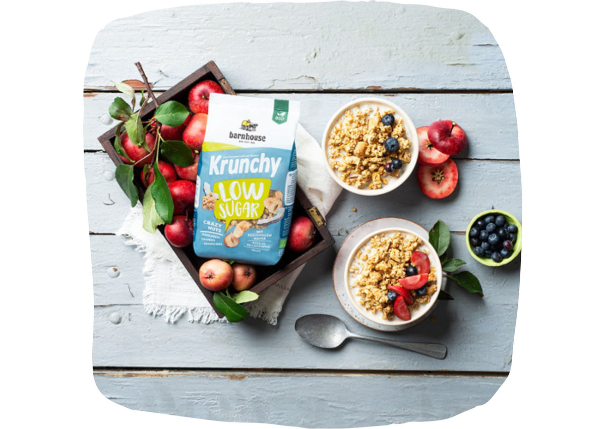 Bio-Müsli Krunchy Low Sugar Crazy Nuts