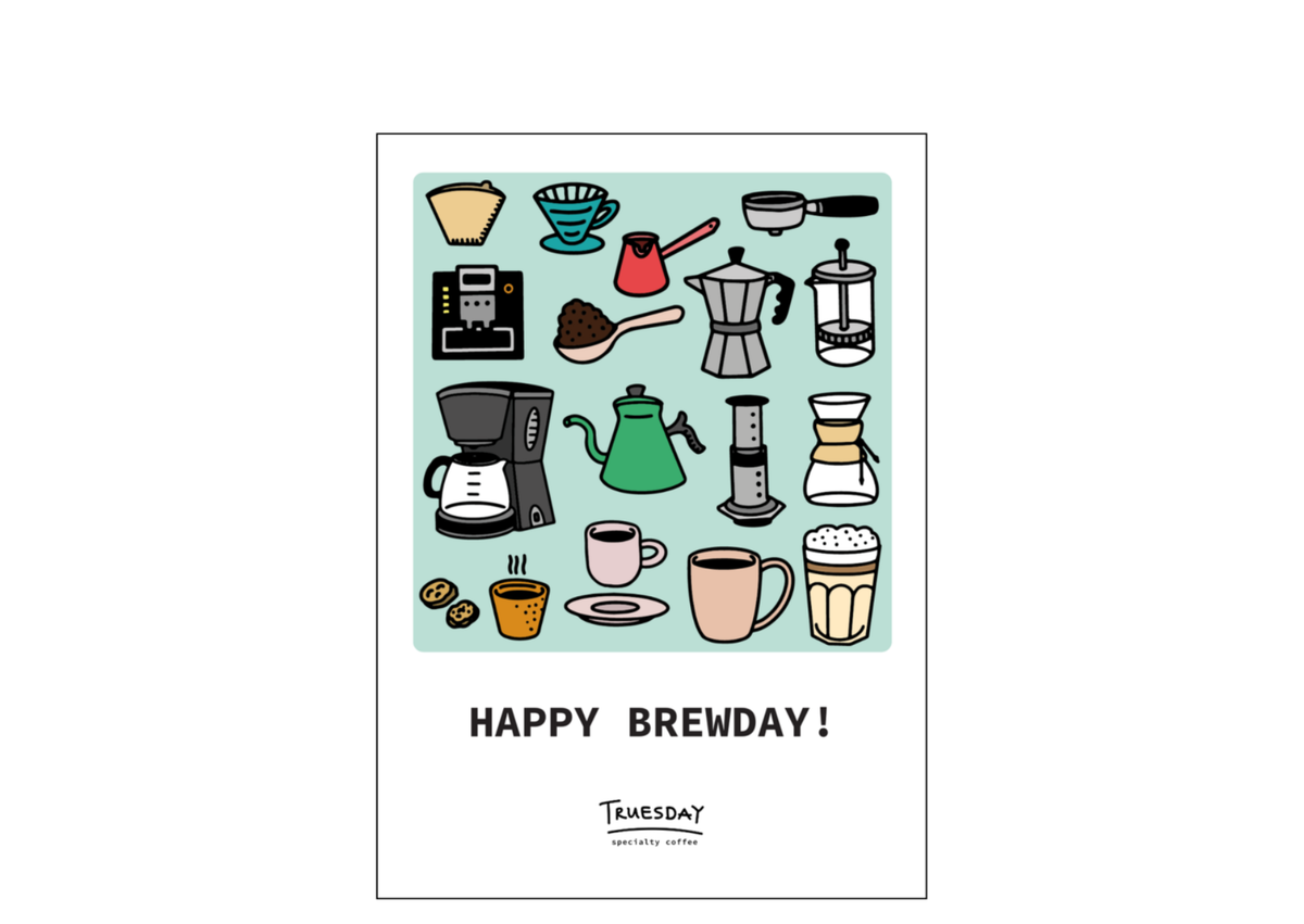 Geburtstags-Postkarte