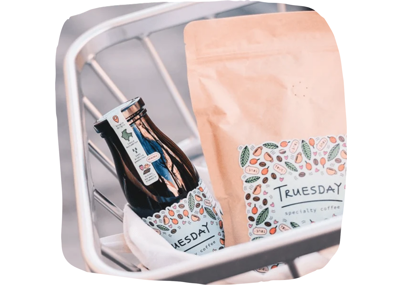 Cauca Excelso in Mehrwegflasche und Beutel