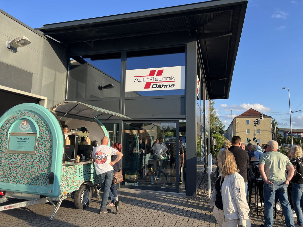 Firmenevent mit Kaffeemobil